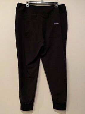 Patagonia Happy Hike Studio Pants Womens Extra Large XL Black Stretch